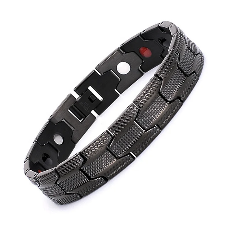 9117 EMF protection magnetic bracelet 4 in 1 scalar energy bracelet Bio quantum energy positive energy bracelets