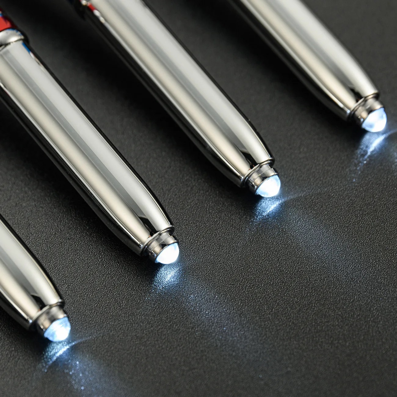 2022 Popular 3 in 1 Pen with Light Led and Stylus Customized Led Laser Light Up Ball Ballpoint Pen