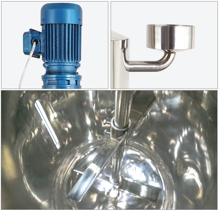 1000l 2000l 3000l Paint Electric Heating Double Jacket Ace Mixing Tank