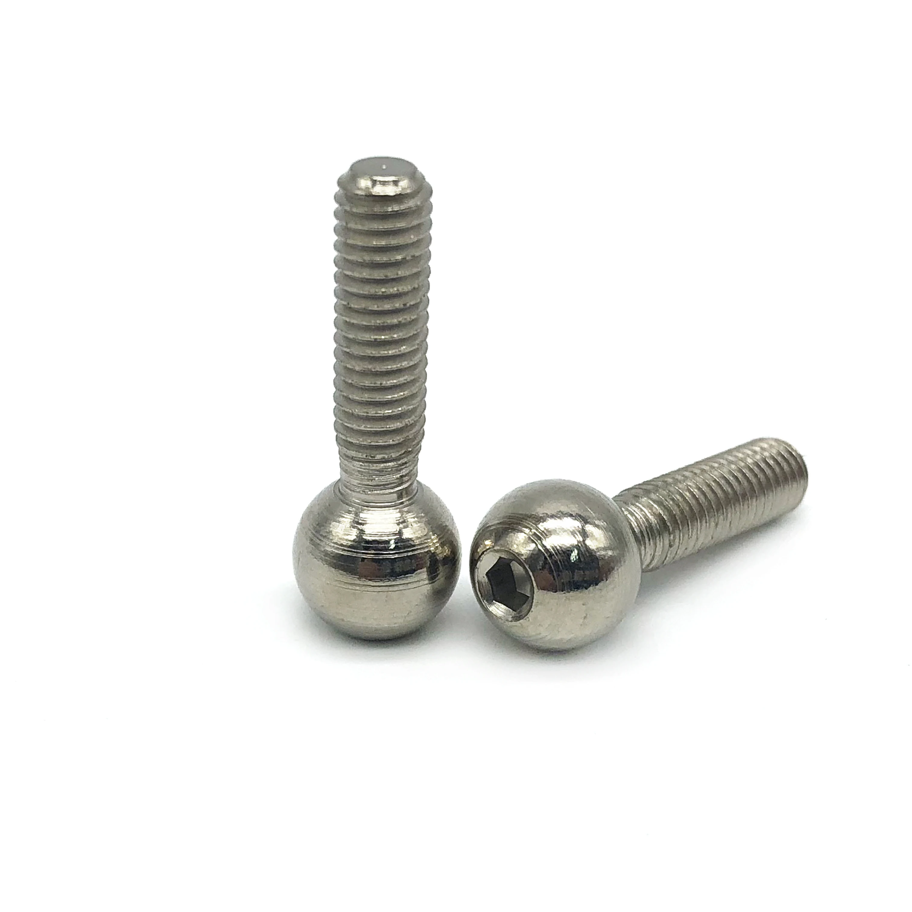 Ball Head Screw Stainless Steel Wholesale Custom Metal M7 M8 3mm Hex Hexagon Socket Cap Allen Special Shaped