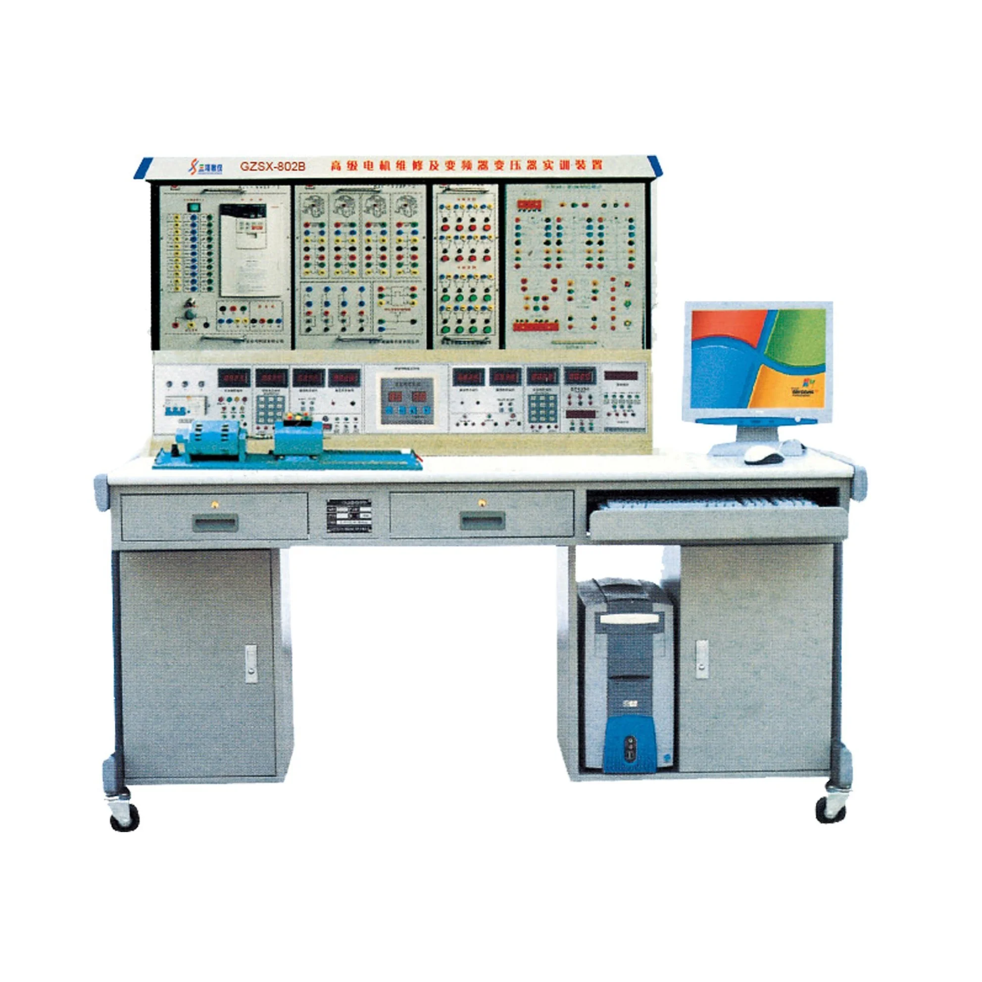 Mechatronics programmable control system integrated practical training equipment for school