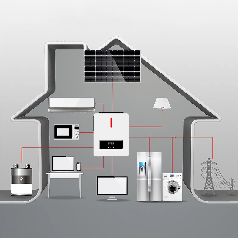 Hot sale discount inverter products 3.6kw 6.2kw 3600W 6200W Off grid on grid solar hybrid inverter