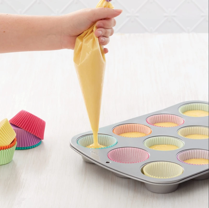 21 Inch Food Grade Ldpe Pastry Icing Bags Disposable Piping Bags On Rolls For Confectionery