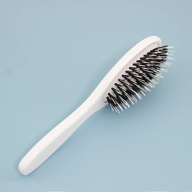 Прямая Продажа с фабрики оптовая продажа индивидуальный логотип Бамбуковая деревянная щетка для наращивания волос щетина парик кудрявый женщин