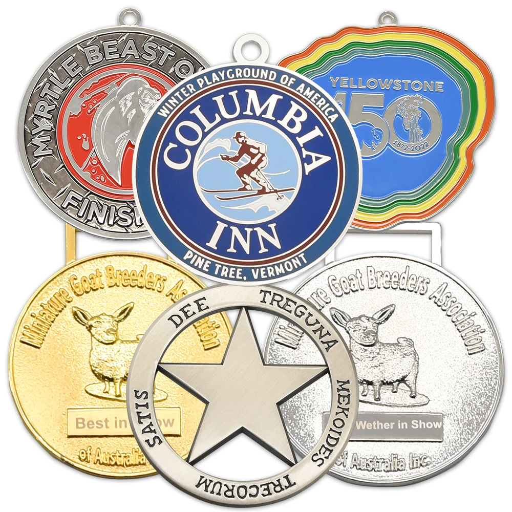 Factory Price Custom Metal Medal Soccer Football Basketball Volleyball Gymnastics Dance Sport Race Medal