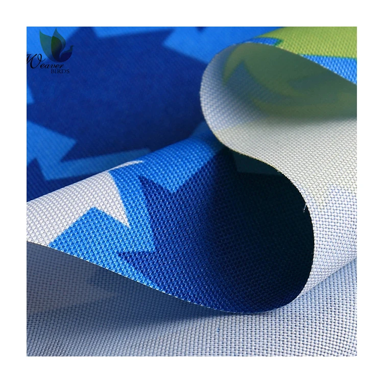 Print School Bag Fabric Clear Polyester Plain 300D Oxford Fabric Printed PVC Trolley Case Fabric