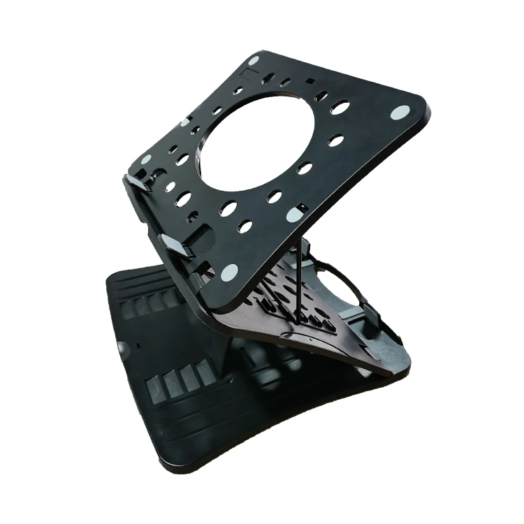 Great roc Laptop Stand 360 Rotating Swivel Laptop riser for Desk Plastic Computer Stand 2 layer  notebook Computer Stand plastic