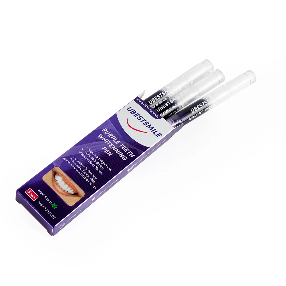 Customized Logo New Design 2ml Teeth Whitening Pen Gel Mini Wireless Teeth Whitening Kits