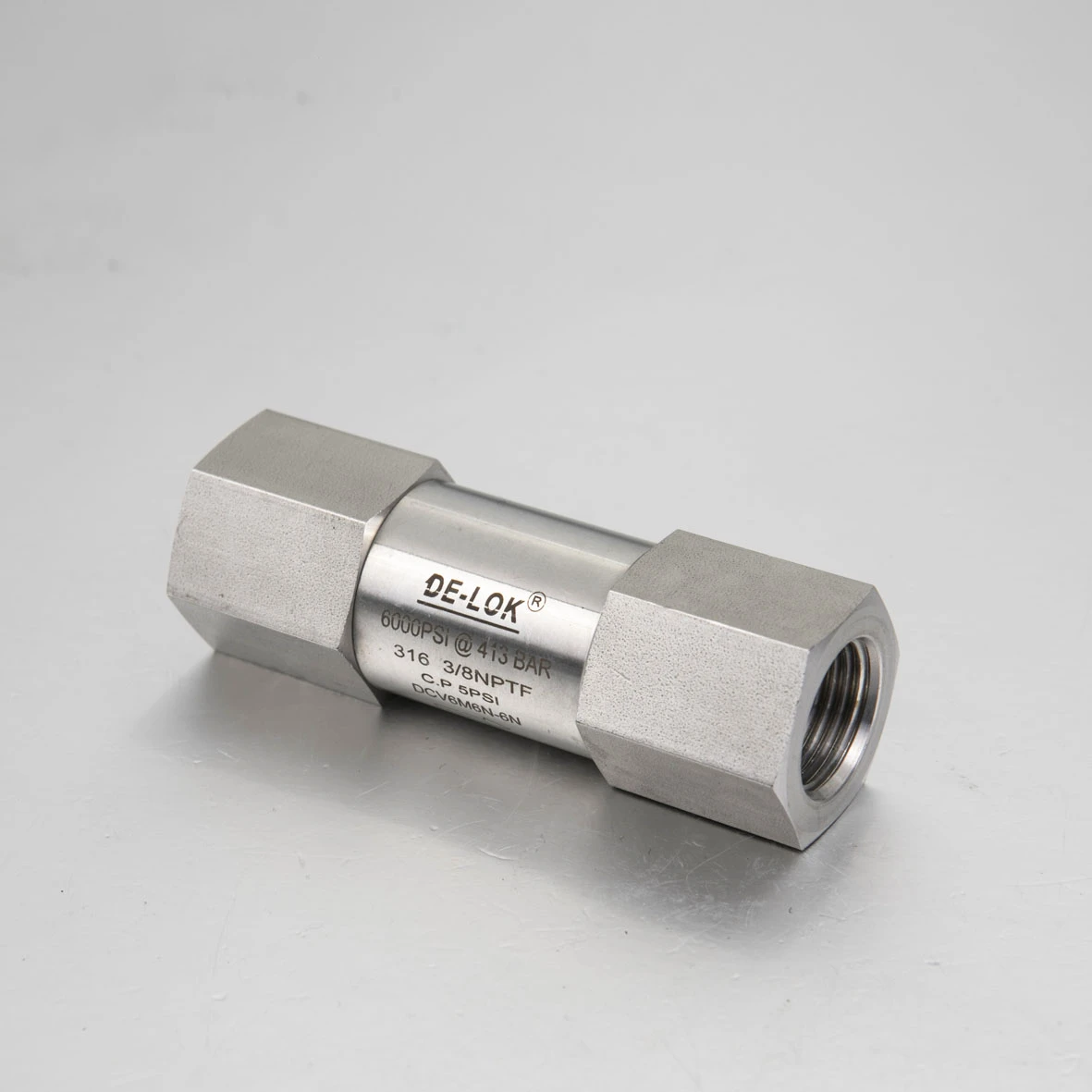 JAZZY DOCV3M Series One-Piece Check Valves Instrument Valves Swagelok Needle  Stainless Steel /Ball Valves