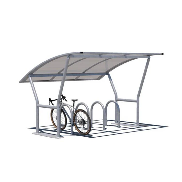 Bike rack shelters carport polycarbonate waterproof outdoor plastic bike storage shed