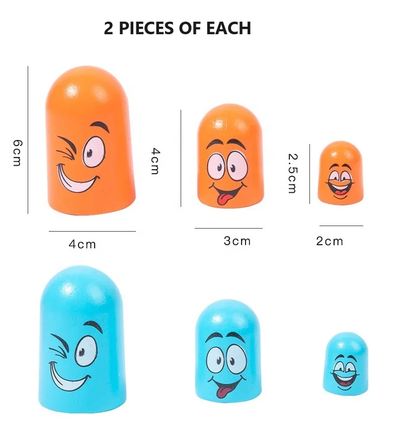 Wooden Tic Tac Toe Stacking Cup Game Desktop Checkers Game Kids Board Game Educational Toy FSC BSCI SEDEX Target FAMA Audit