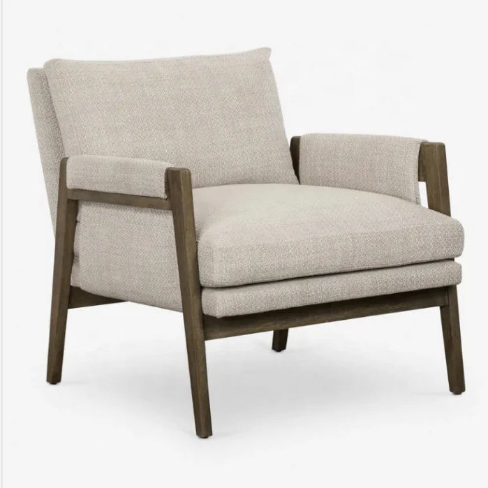 American style living room chairs luxury modern gray armchairs accent chairs furniture living room mid century modern furniture