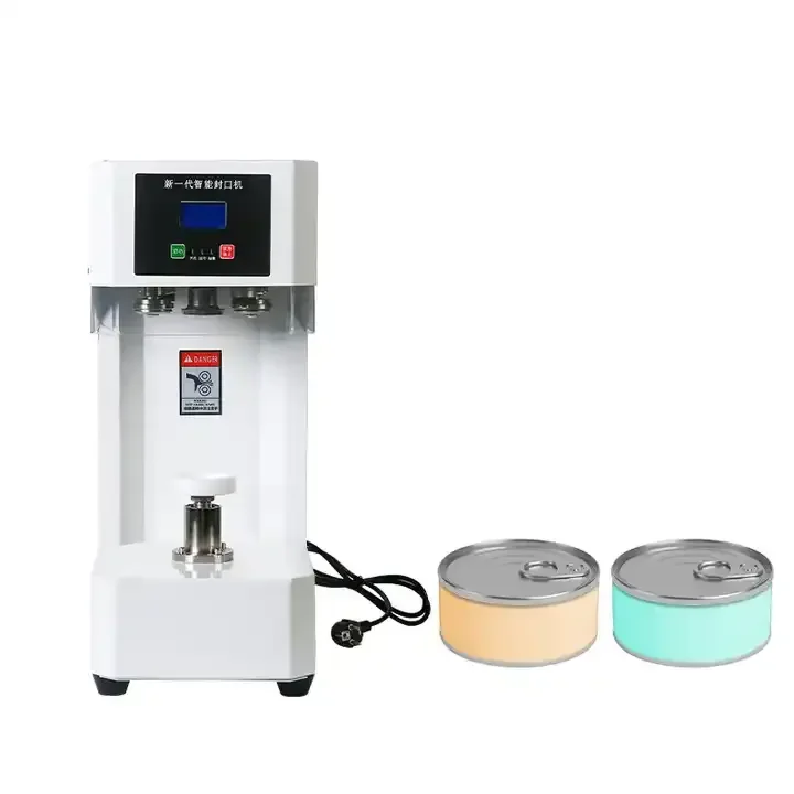 Automatic can sealer Polyester bottle tea coffee soda stainless steel