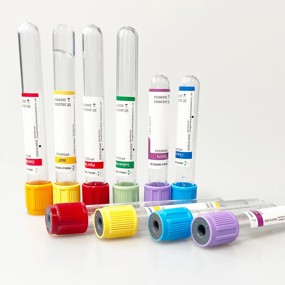 Widely Used Lavender Color EDTA  Tube Vacuum Blood Collection Tube