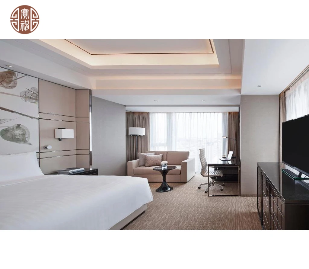 2022 five-star light luxury European-style hotel furniture for Marriott