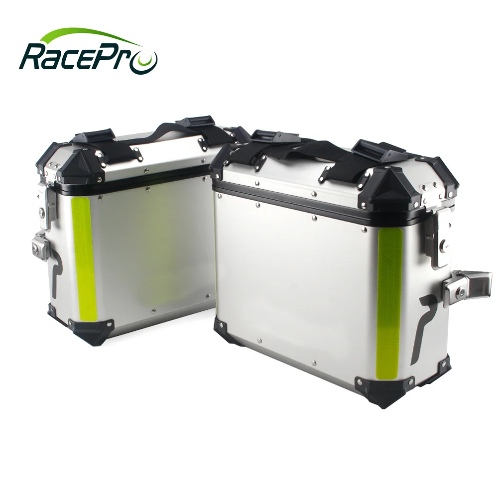 For BMW F800GS R1200GS F750GS 36L Quick Release Motorcycle Cruiser Hard Trunk Saddle Bags Luggage Mounted Side Box Pannier Case