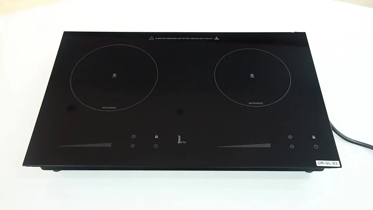 Factory Price 3500W Electric Induction Cooker Touch Control Stainless Steel Aluminum Button Cooktop Household Kitchen Use