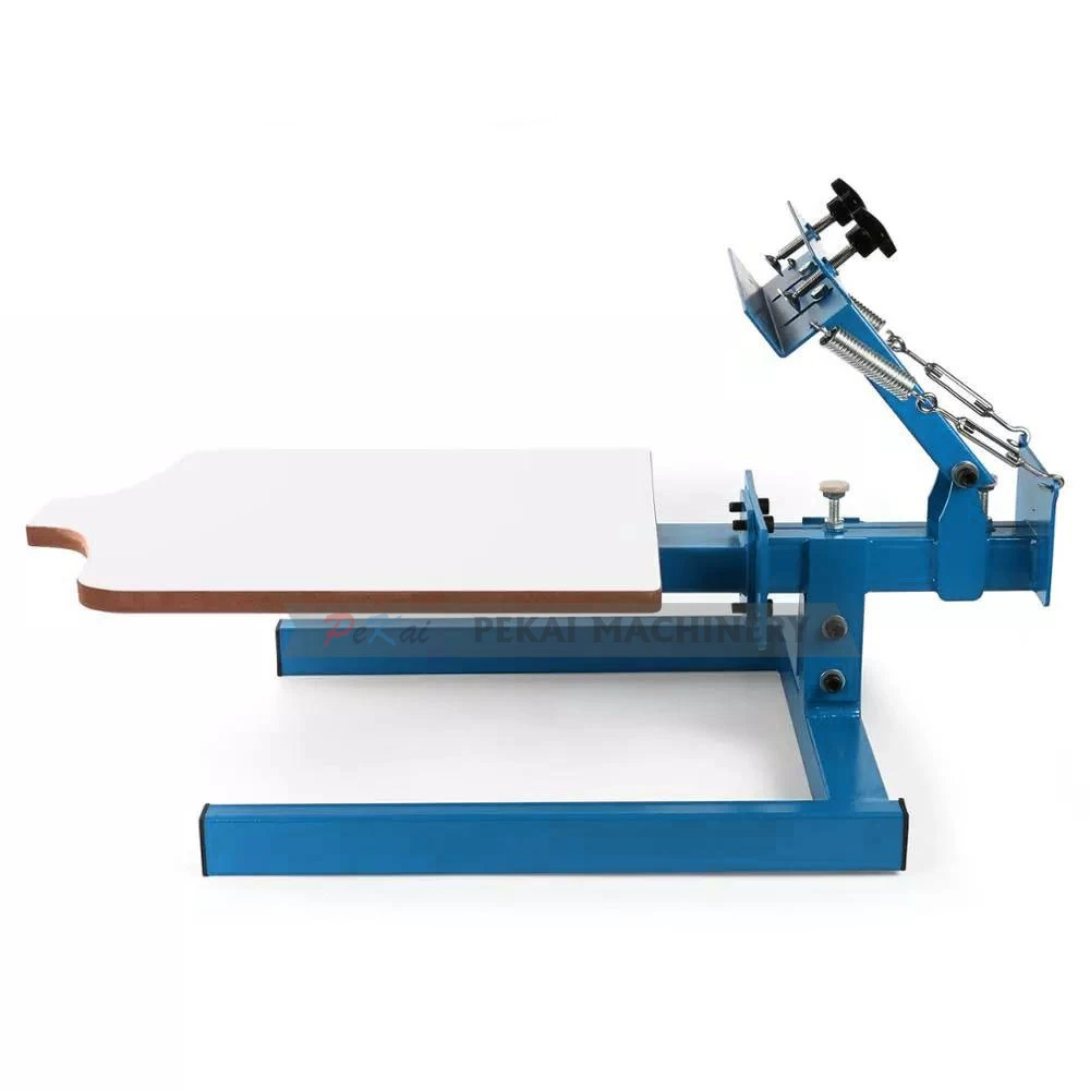 Screen Printing Machine 1 Color 1 Station Desktop Silk Screen Printer