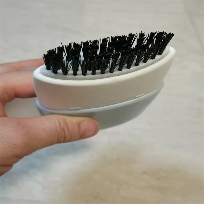 40ml 80ML empty hair comb massage bottle packaging with soft brush applicator