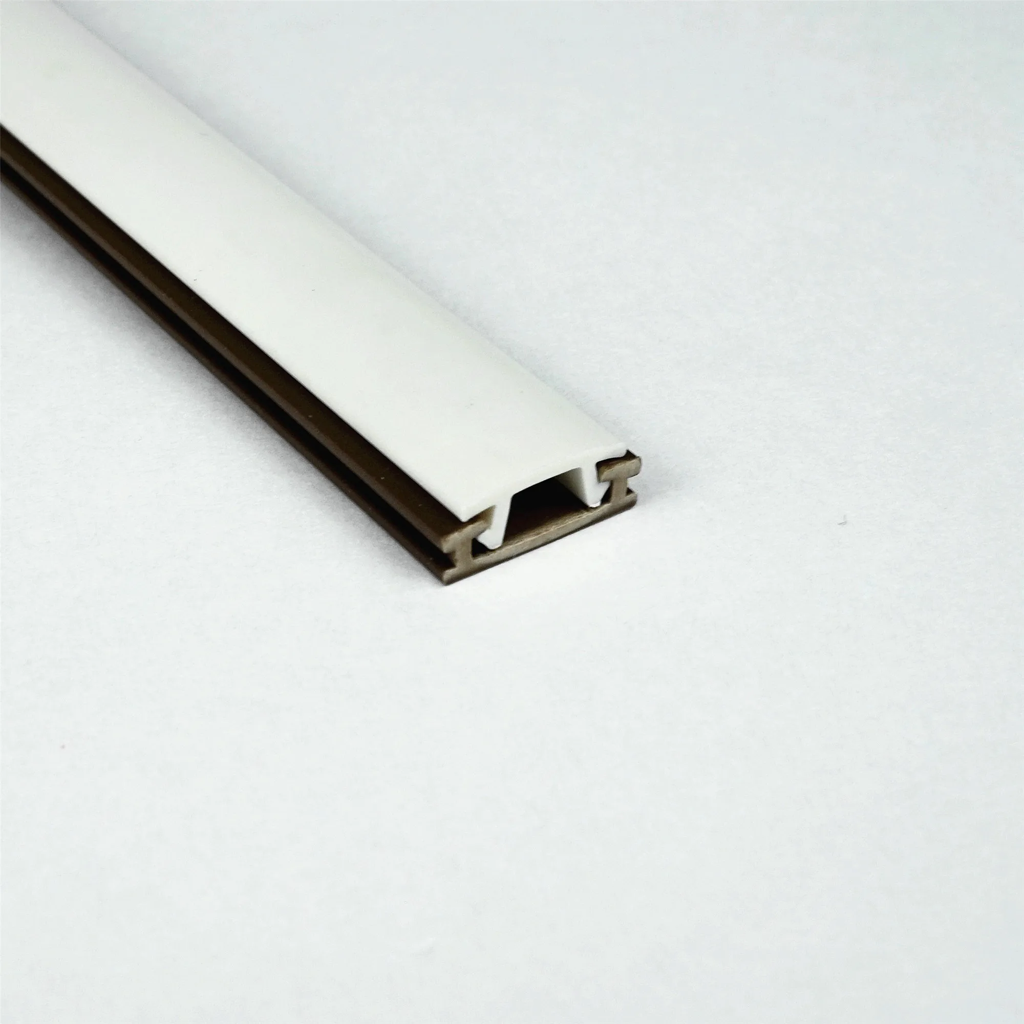 Custom pvc extruded window profile U and C Type Channel led plastic extrusion upvc profile sealing