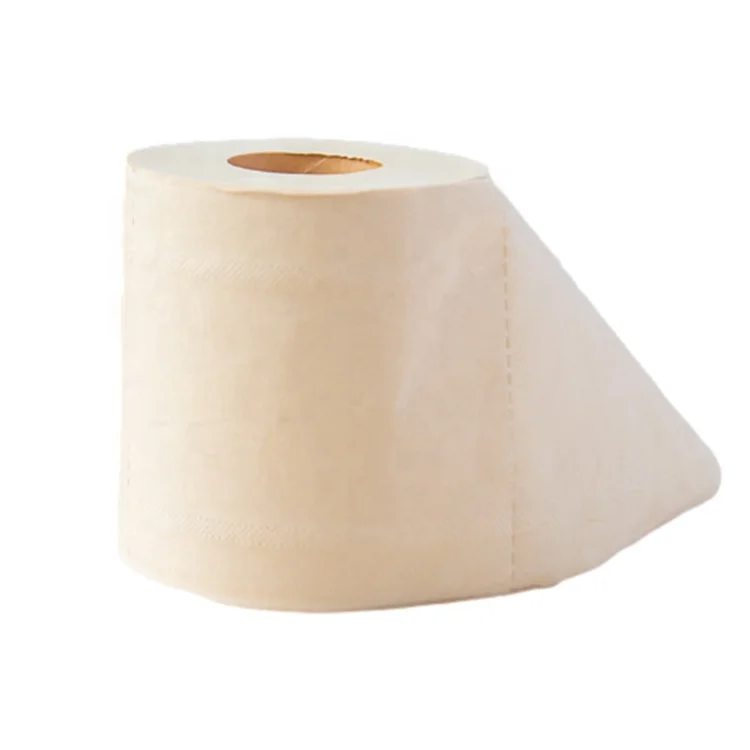 4ply core roll paper unscented toilet paper bamboo pulp toilet paper rolls