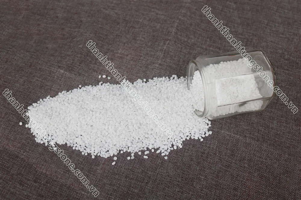 Белоснежные мраморные чипсы, камень, дробленый камень, Внешнее украшение, вьетнамский ландшафт, дешевый полированный шелковистый рис