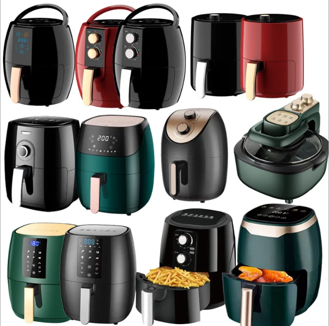 4.5L 1400W Timing and Tempreture Adjustable Electric Deep Air Fryer Friggitrice ad aria Freidora