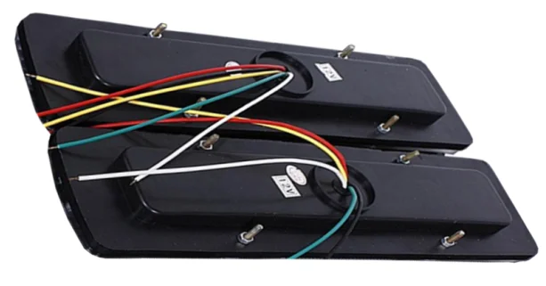 led 12 x 3.4 inches combination stop turn tail light lamp for trailer