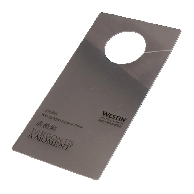 Manufacturer customized PP tag identification card plastic waterproof frosting hanging