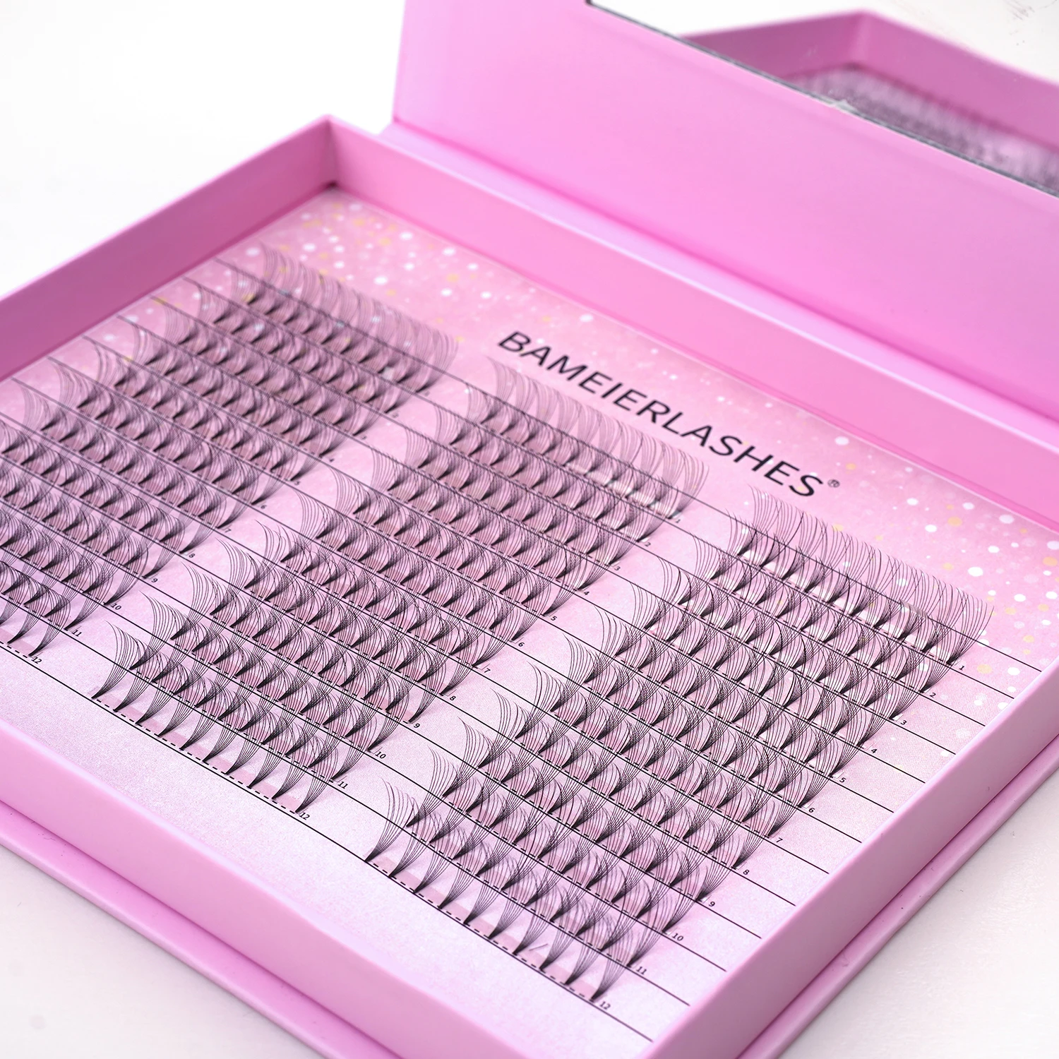 Pointy Tip Premade 6d Eye Lash Extension Fans Sharp Base d Curl 0.05 Eyelash Extension