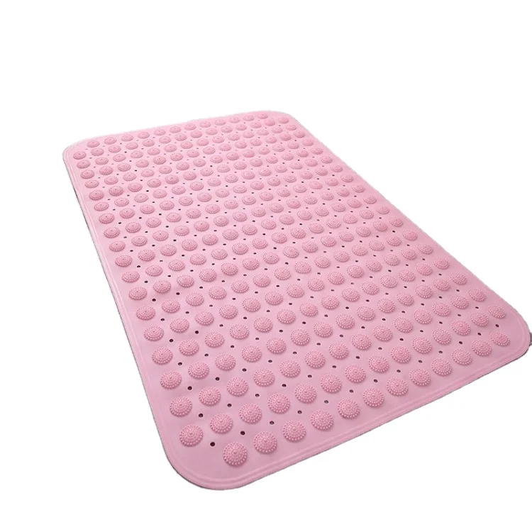 Wholesale PVC Bathroom Non-slip Mat Thickened Massage Water-proof Foot Mat