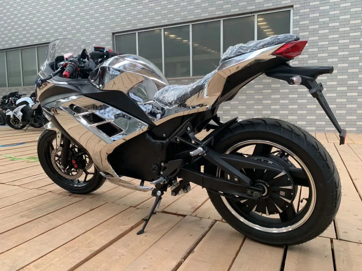 Electroplating Style 5000w Cheap Racing Electric Motorcycles