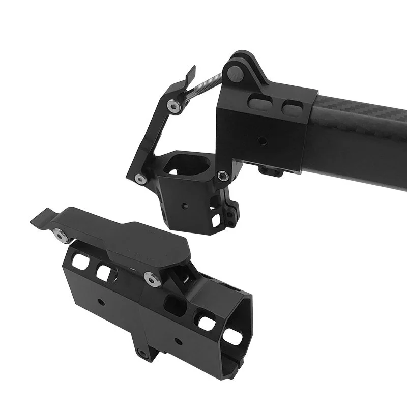 Accessories Drone Aluminum Alloy Multirotor UAV Drone Tube Joint Agriculture Drone UAV Pipe Folding Arm Clamp