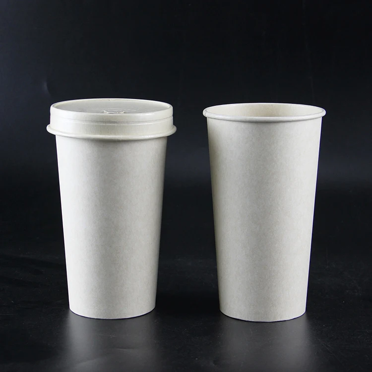 100% биоразлагаемые Биоразлагаемые бумажные стаканчики с полилактидным сахарным тростником, биоразлагаемые