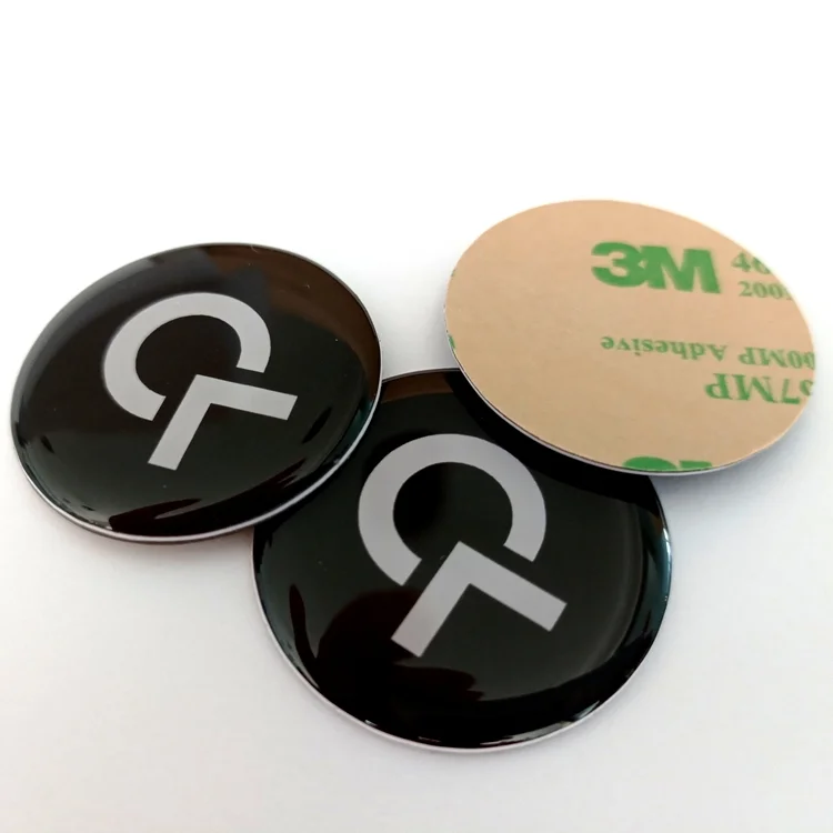 Free Samples Customized Size Logo Printing 13.56mhz Ntag 215 Rfid Nfc Tag Sticker For Social Media
