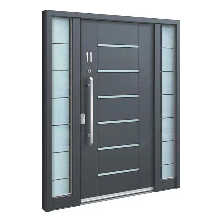 Latest Design Wholesale Price Security Front Stainless Steel Door Security Stainless Steel 304 Pivot Doors