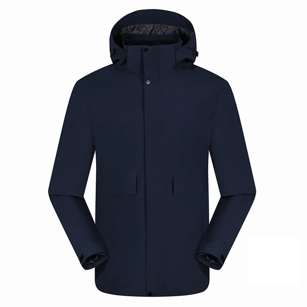 Factory Wholesale New Product 3 In 1 Windproof Outdoor Activities Winter Warmth Outdoor Jackets