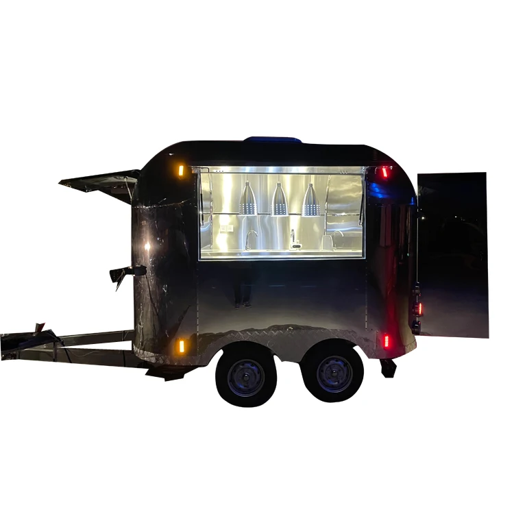 customized fast food vans mobile foodtruck for sale europe