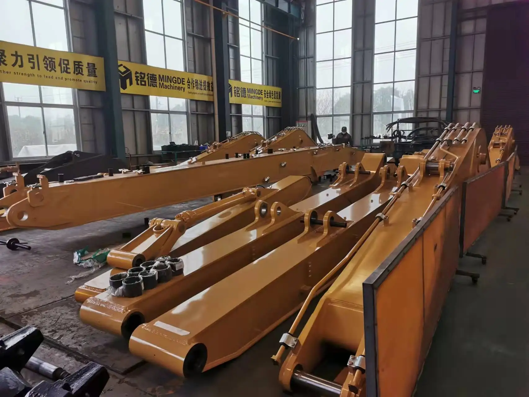 MONDE Super Heavy Equipment Excavator Long Reach Boom And Arm With Quality Certificate