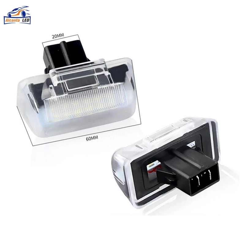 AlcantaLED 2Pc LED CANBUS License Plate Lights forFor--d  Transit MK4 MK5 MK6 MK7 For--d Transit Connect/Tourneo Connect Courier