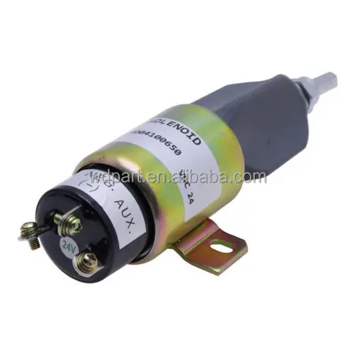 24V Stop Solenoid 600-815-7550 SA-4269-24 for Komatsu Engine 4D102E-1 6D102E-1 4D95L-1 Wheel Loader WA320 WA320-3