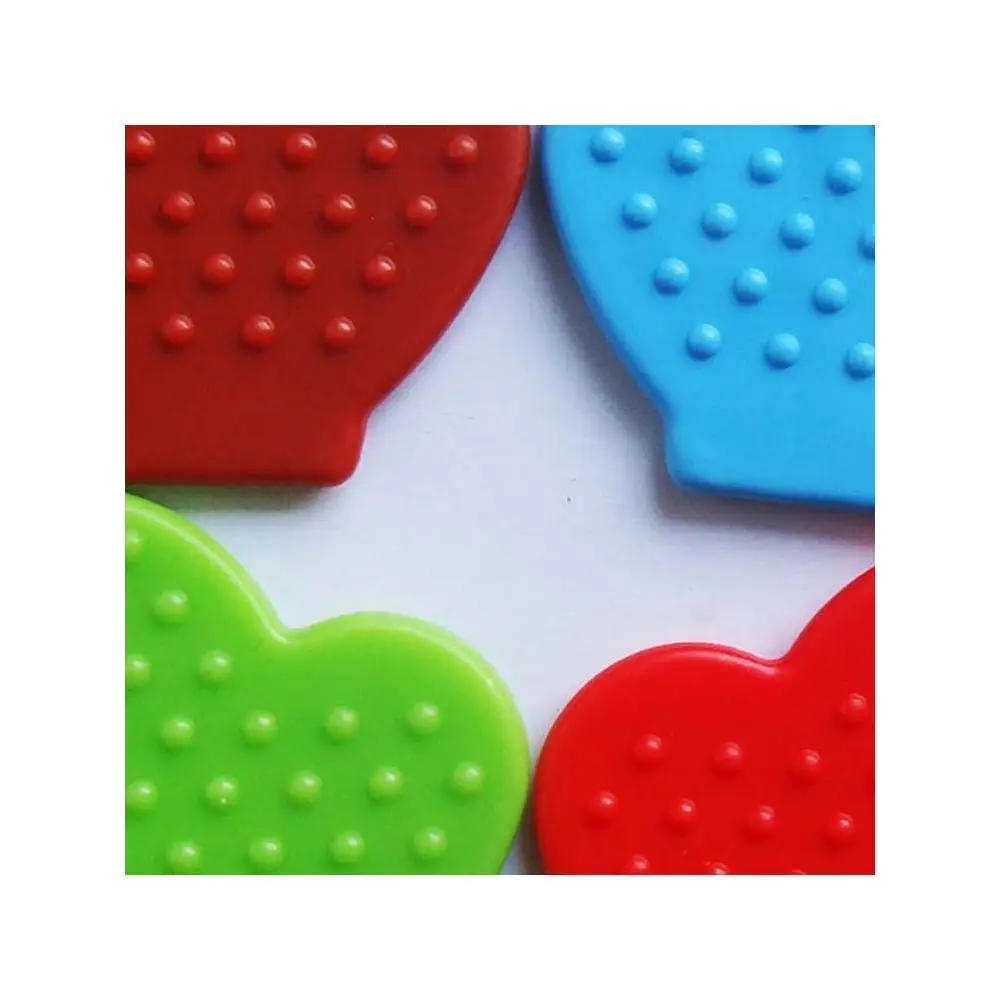 OEM BPA Free Chewable Silicone Teether Toy Accessories Baby Teething Chew Sensory Soft Toys