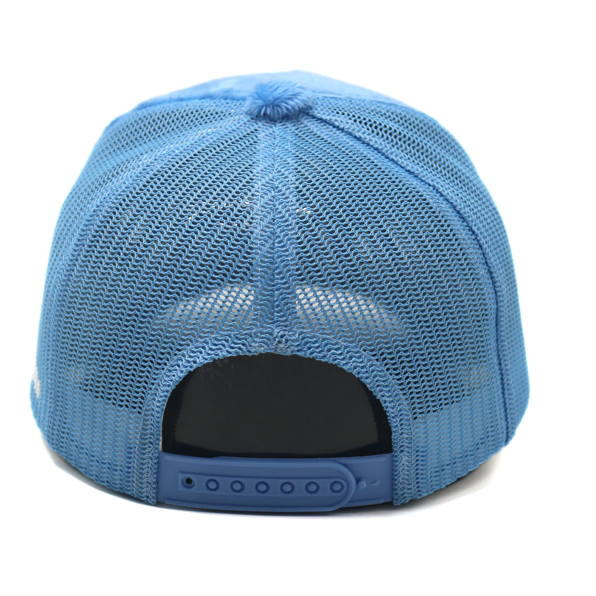 High Quality Factory 5-Panel Fur Velvet Trucker Hat Custom Made in Bright Colors for Unisex Adults for Sports