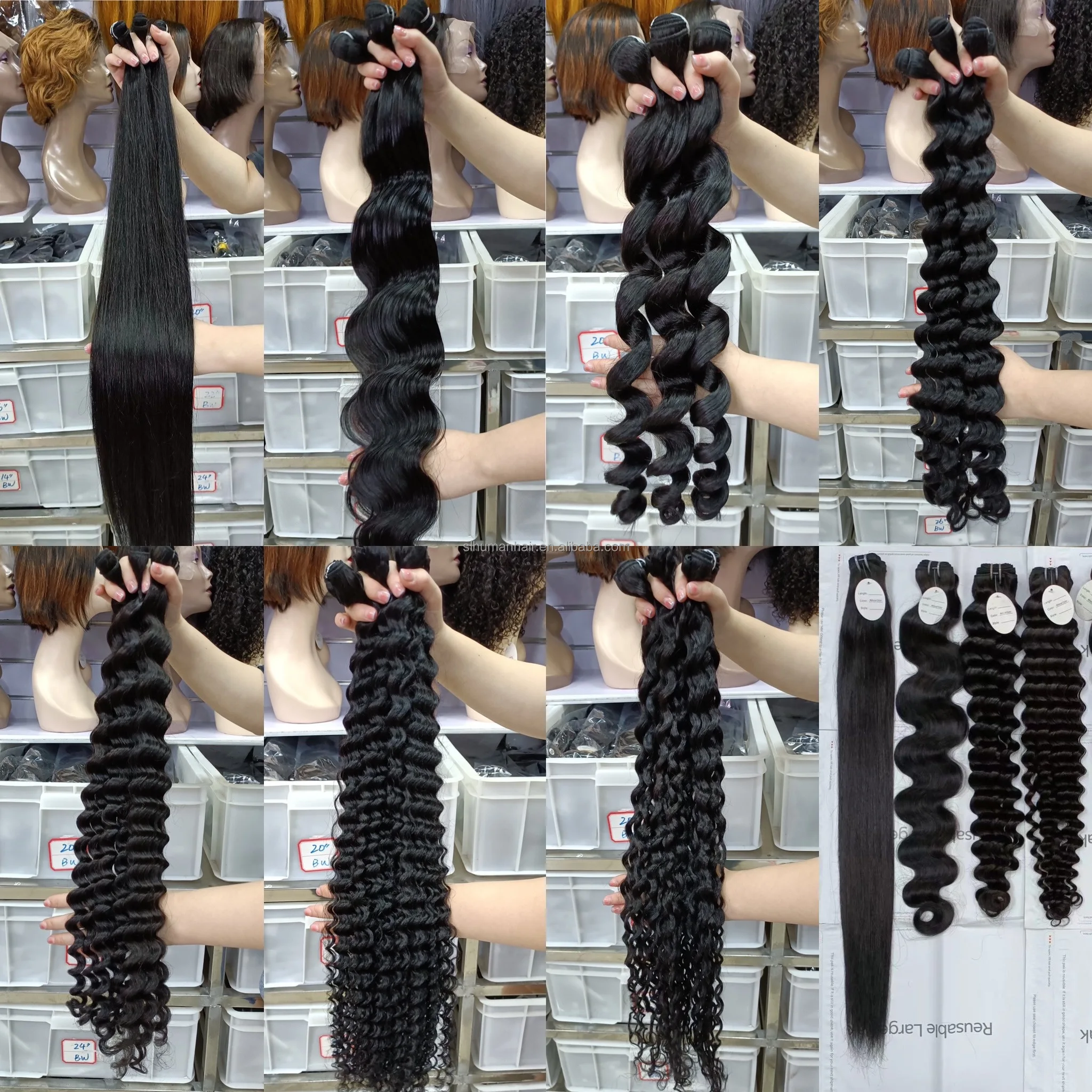 sexy lady hair wholesale cuticle aligned raw indian and brazilian hair human hair extension