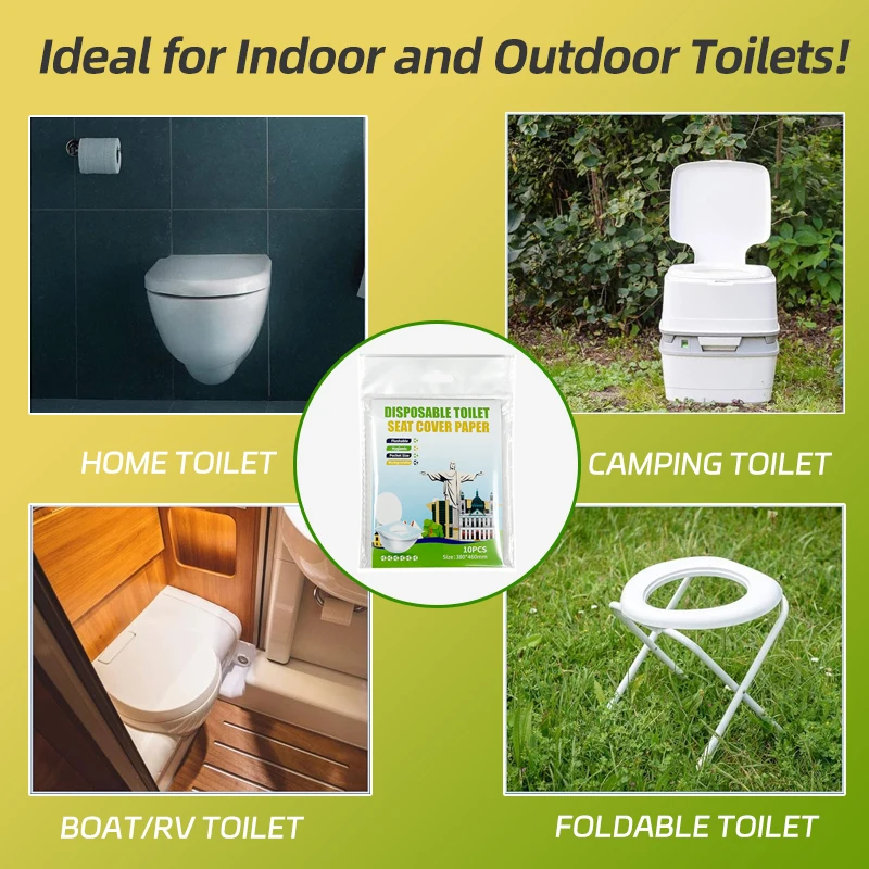 Travel disposable toilet seat cover flushable toilet seat cover disposable toilet seat covers
