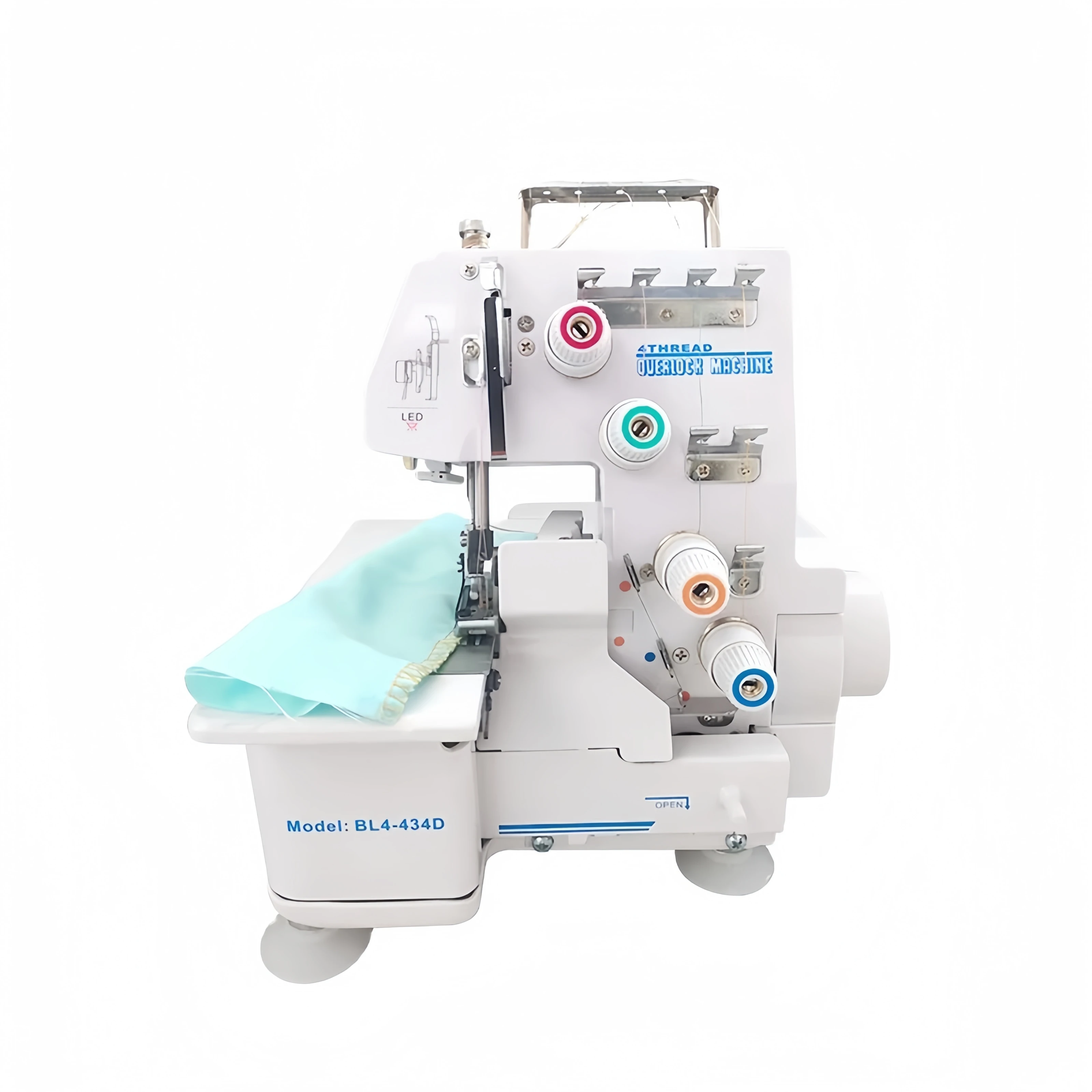 4 thread Desktop Overlock Sewing Machine Electric Overlock Machine model 434 type