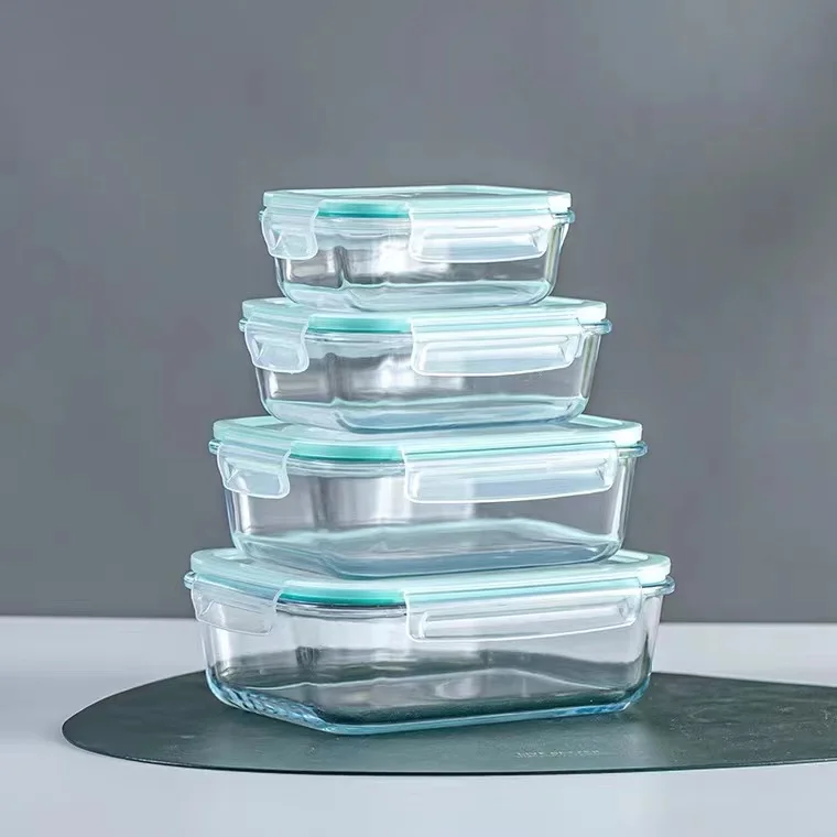 High Borosilicate Glass Baking Dish With Lid Glass Baking Oven Pan