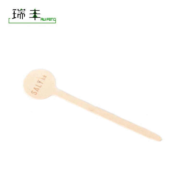 Custom Logo Printed Disposable Wooden Coffee Stick High Quality Tea Filter for Home Use Matched with Coffee Cup Lids Box Packed