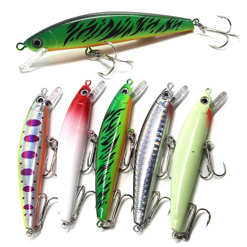 Wholesale 120mm7g Lures Fishing 3D eyes minnow lures fishing  Minnow Hard Pencil Lure Floating Carp Fishing