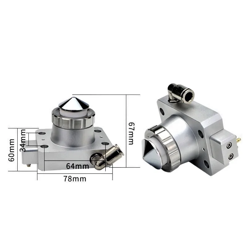 Прочная режущая головка Raytools BT240 однослойный волоконно-лазерный режущий станок с датчиком головки